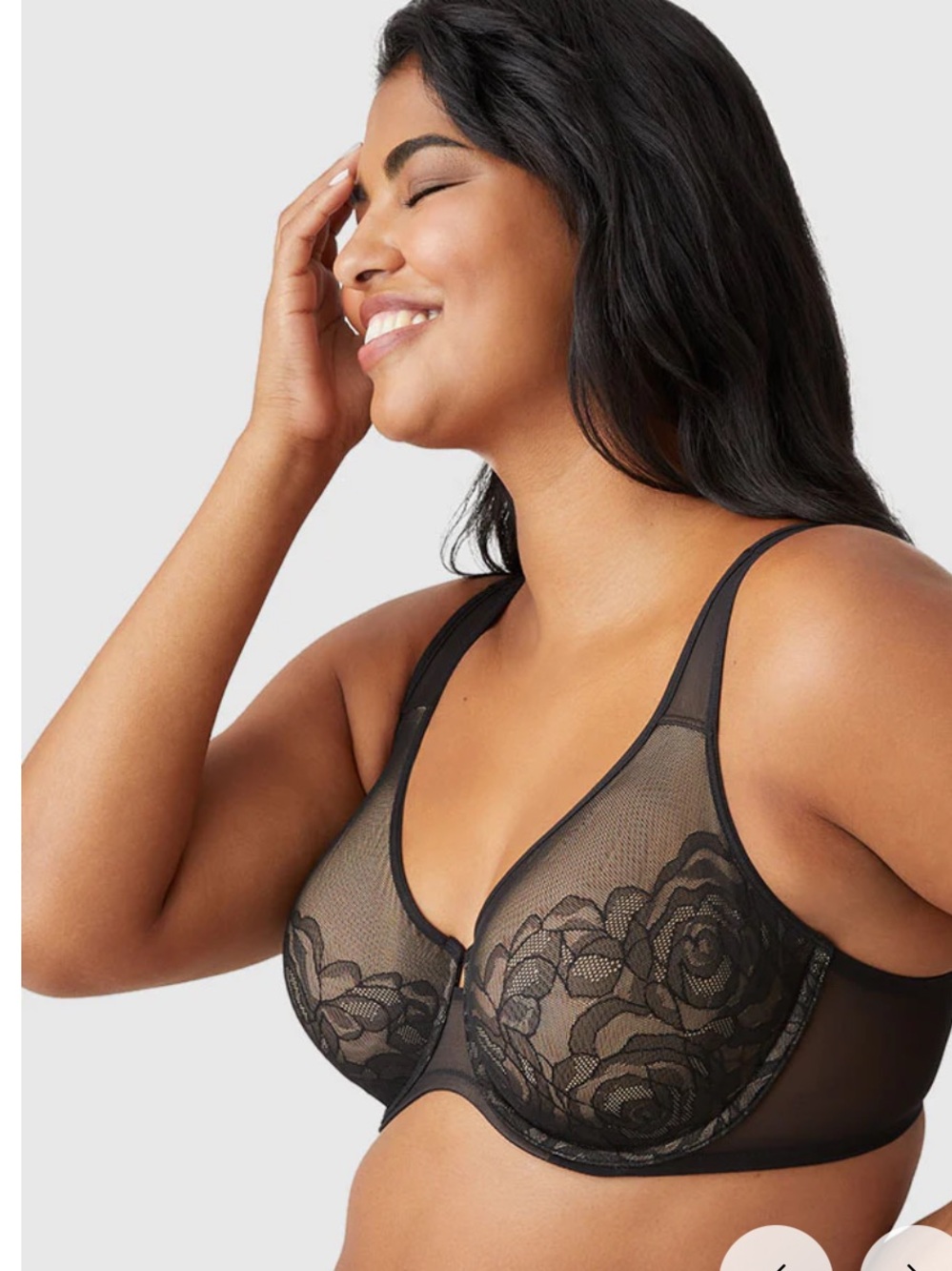 Wacoal Stark Beauty 855225 Underwire Bra – Women’s 38G – Black – NWOT